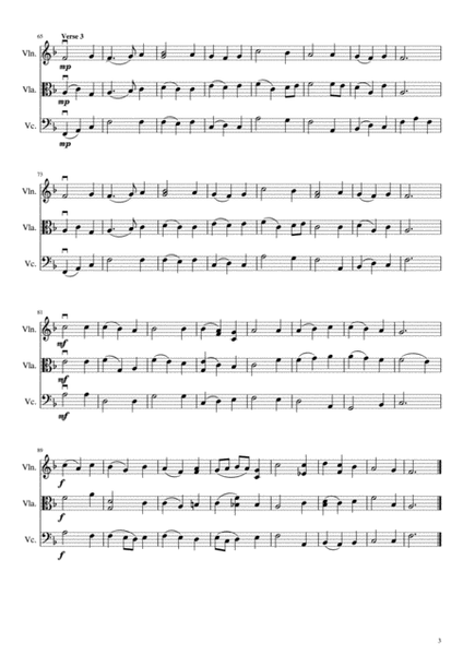 Alleluia Sing to Jesus (string trio)