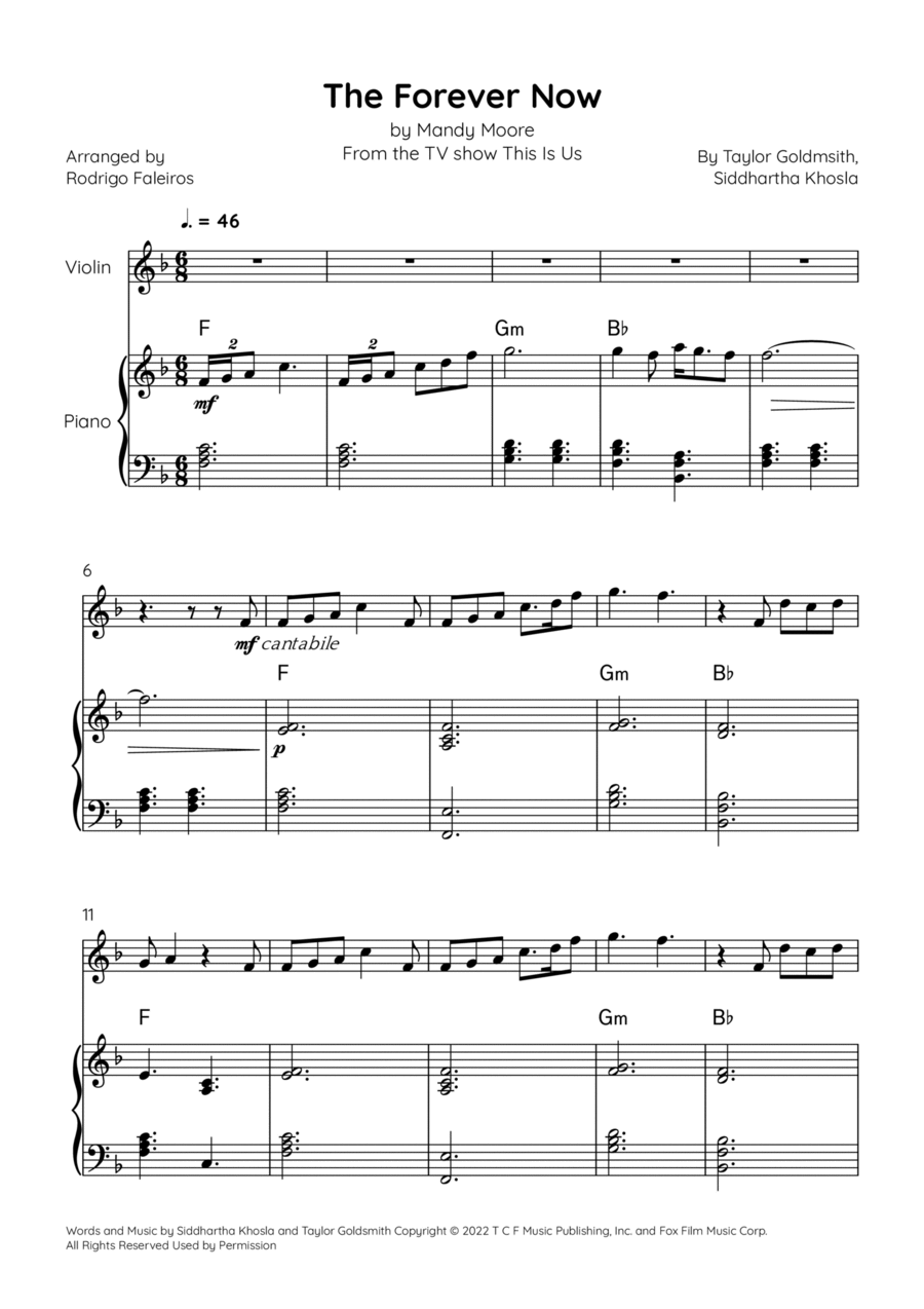 The Forever Now Chamber Music scores gallery preview page 1