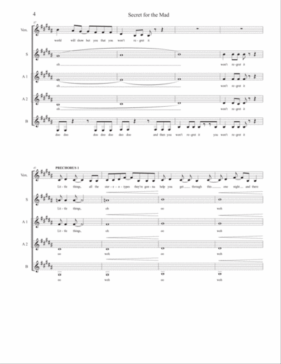 Secret For The Mad SSAA scores gallery preview page 4