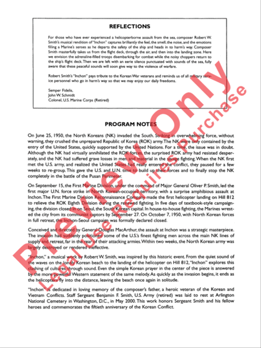 Inchon Full Orchestra scores gallery preview page 3