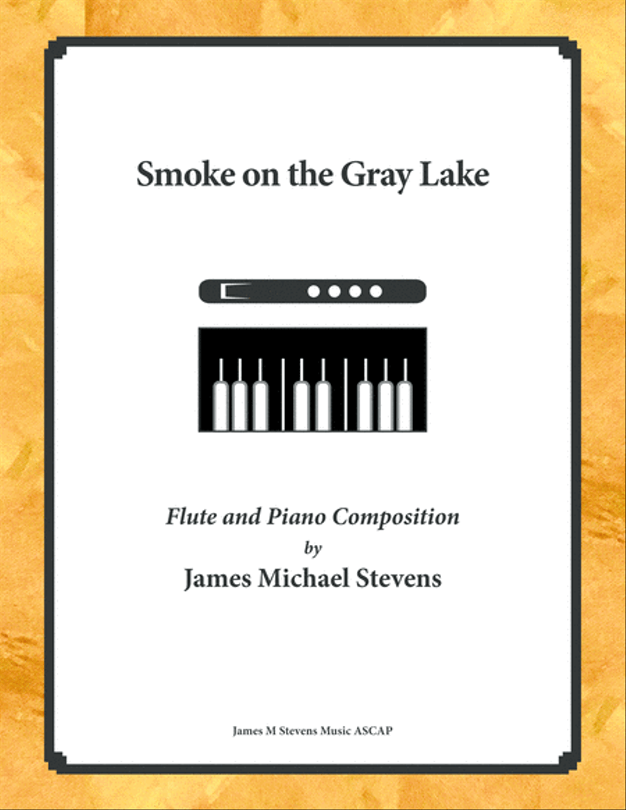 Smoke on the Gray Lake - Flute & Piano Flute Solo scores gallery preview page 1