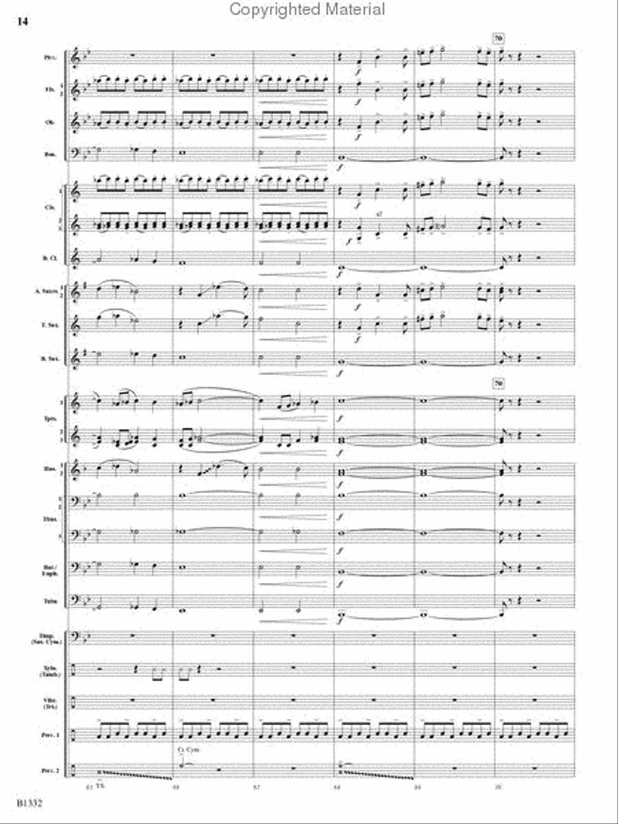 Thunderscape Concert Band scores gallery preview page 15