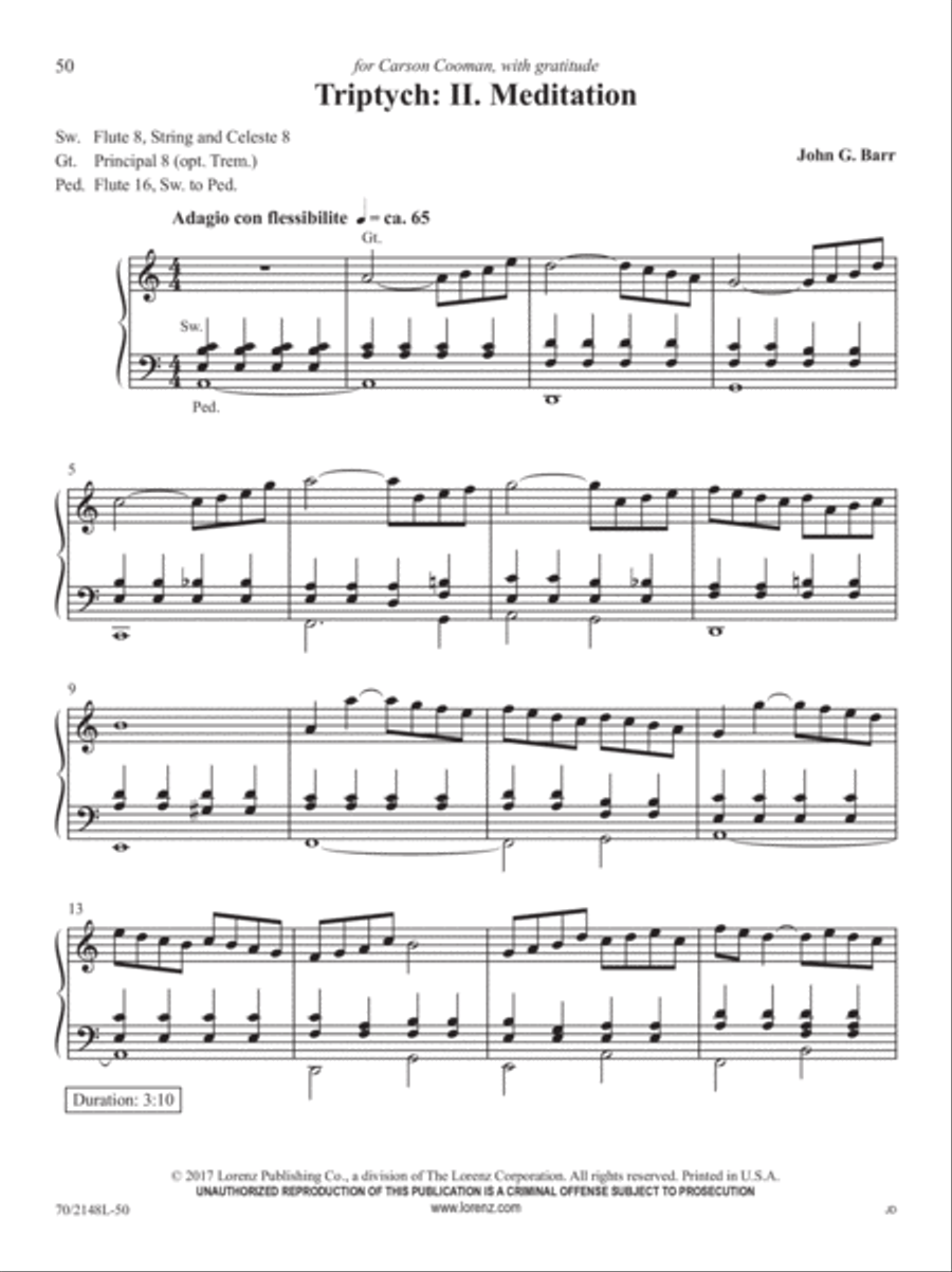 Easy Organ Library, Vol. 64 Organ Solo scores gallery preview page 18