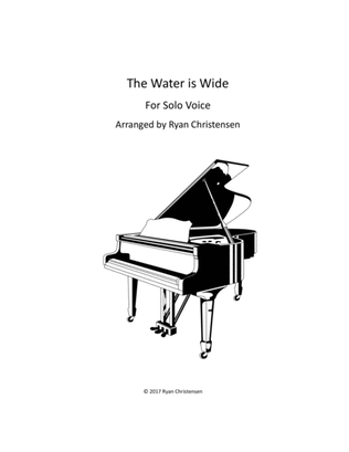 Book cover for The Water is Wide- Vocal Solo