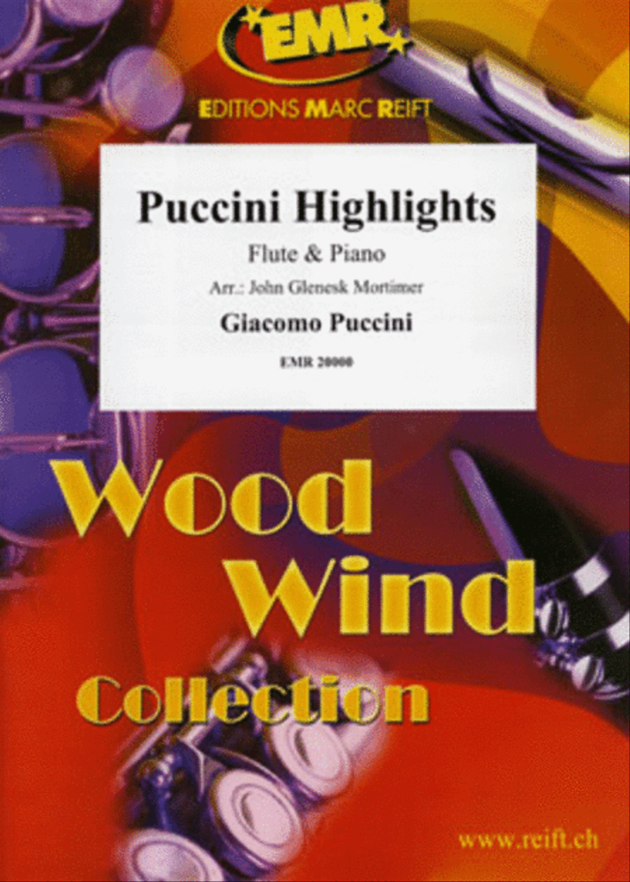 Puccini Highlights Flute Solo scores gallery preview page 1