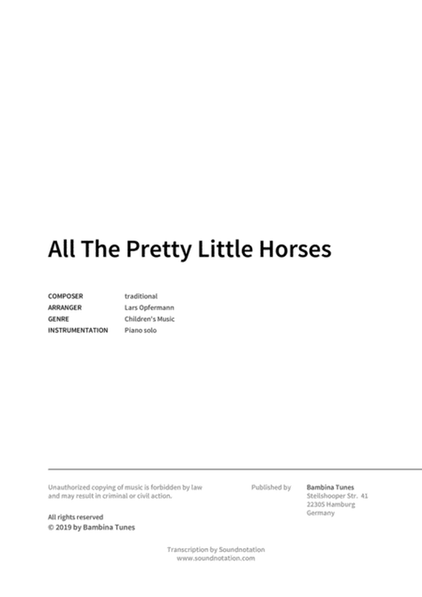 All The Pretty Little Horses image number null