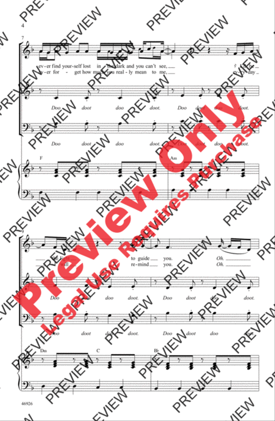 Count on Me 3-Part scores gallery preview page 4
