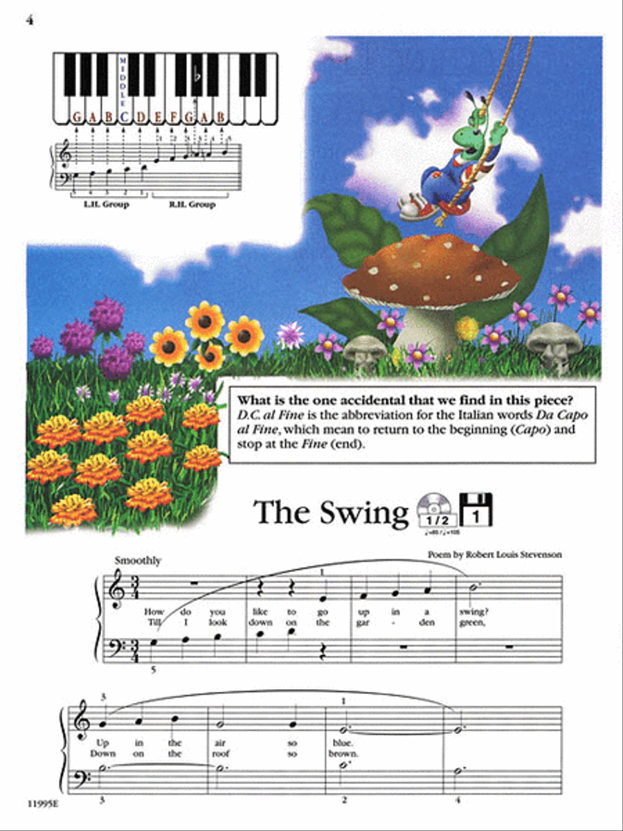 Teaching Little Fingers to Play More Piano Method scores gallery preview page 4