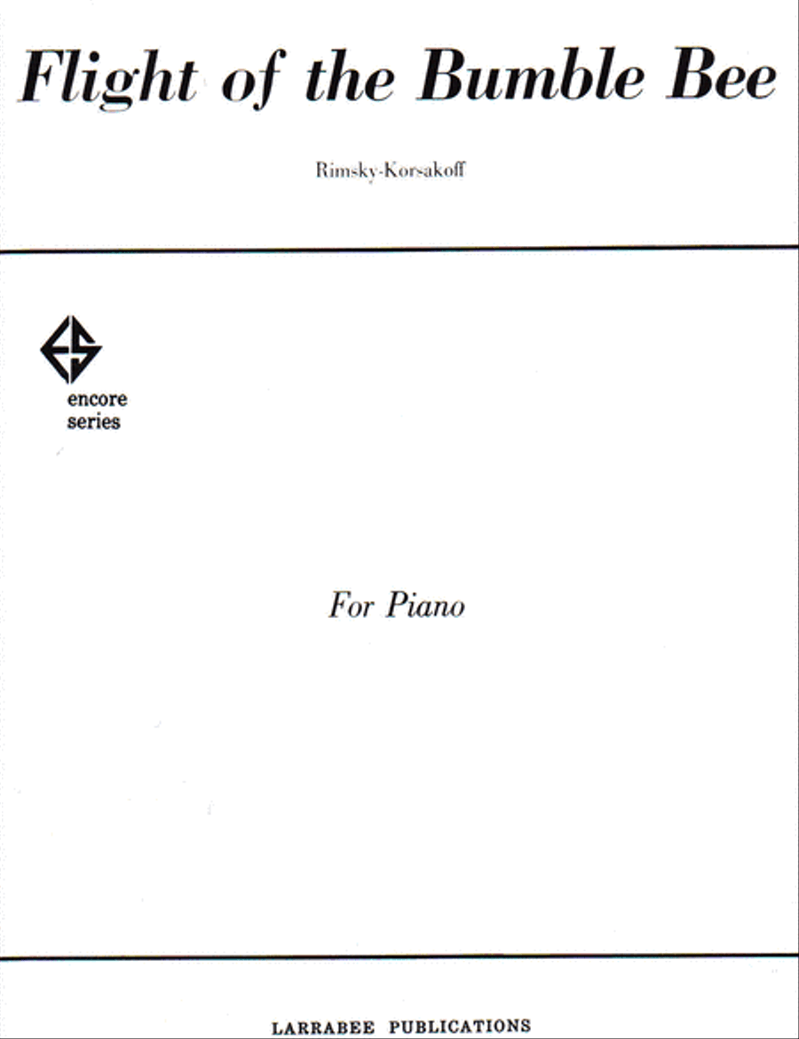Flight of the Bumblebee Piano Solo scores gallery preview page 1