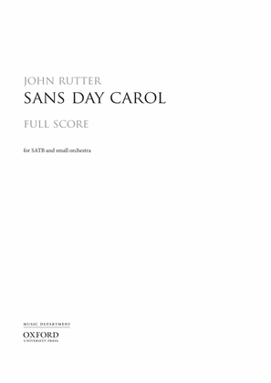 Book cover for Sans Day Carol
