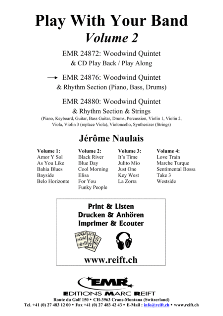 Play With Your Band Volume 2 Woodwind Quintet scores gallery preview page 2