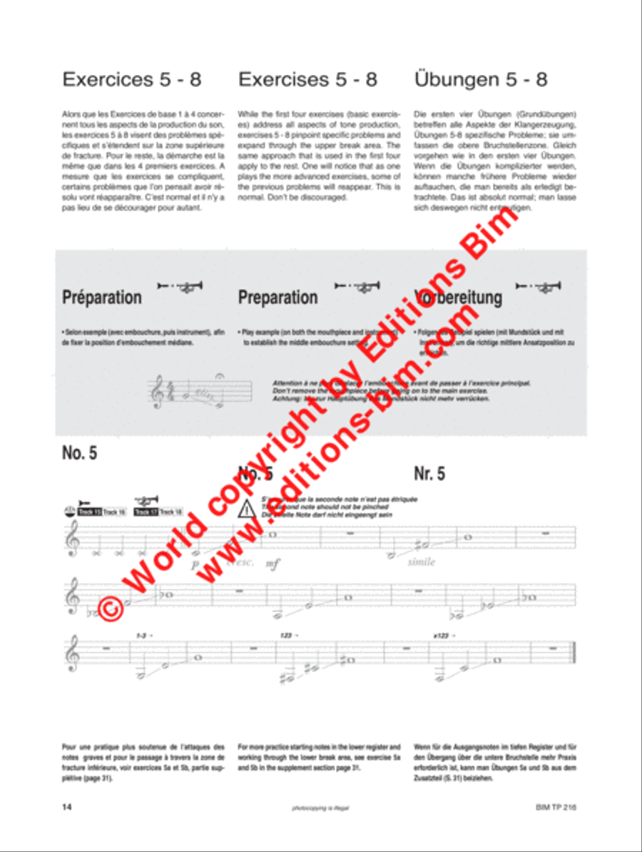 The Buzzing Book The Buzzing Book Trumpet scores gallery preview page 5