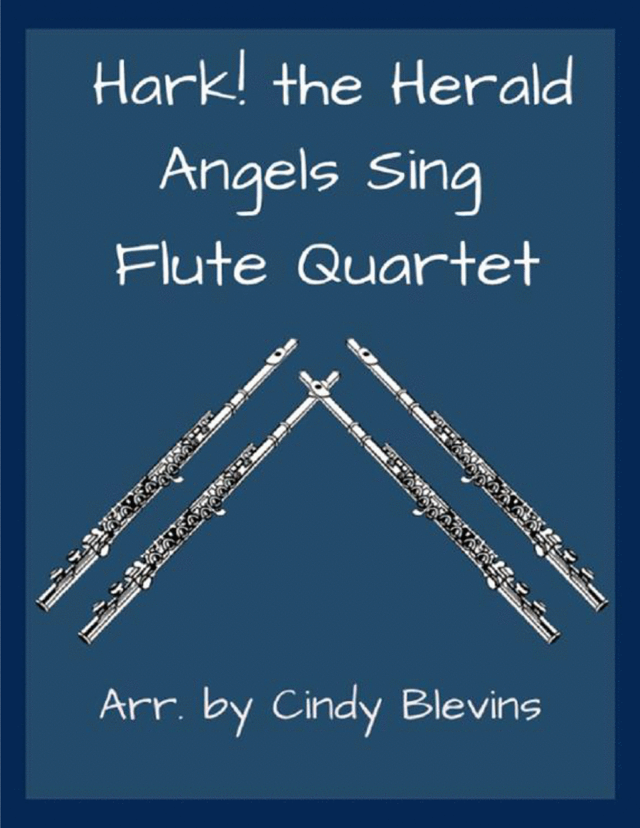 Hark! the Herald Angels Sing, for Flute Quartet image number null