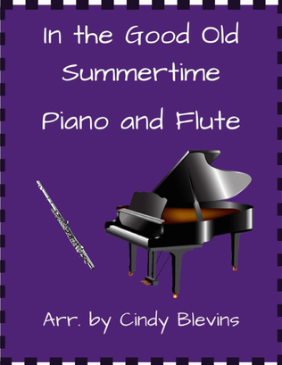 Book cover for In the Good Old Summertime, for Piano and Flute
