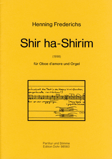 Shir ha-Shirim für Oboe d