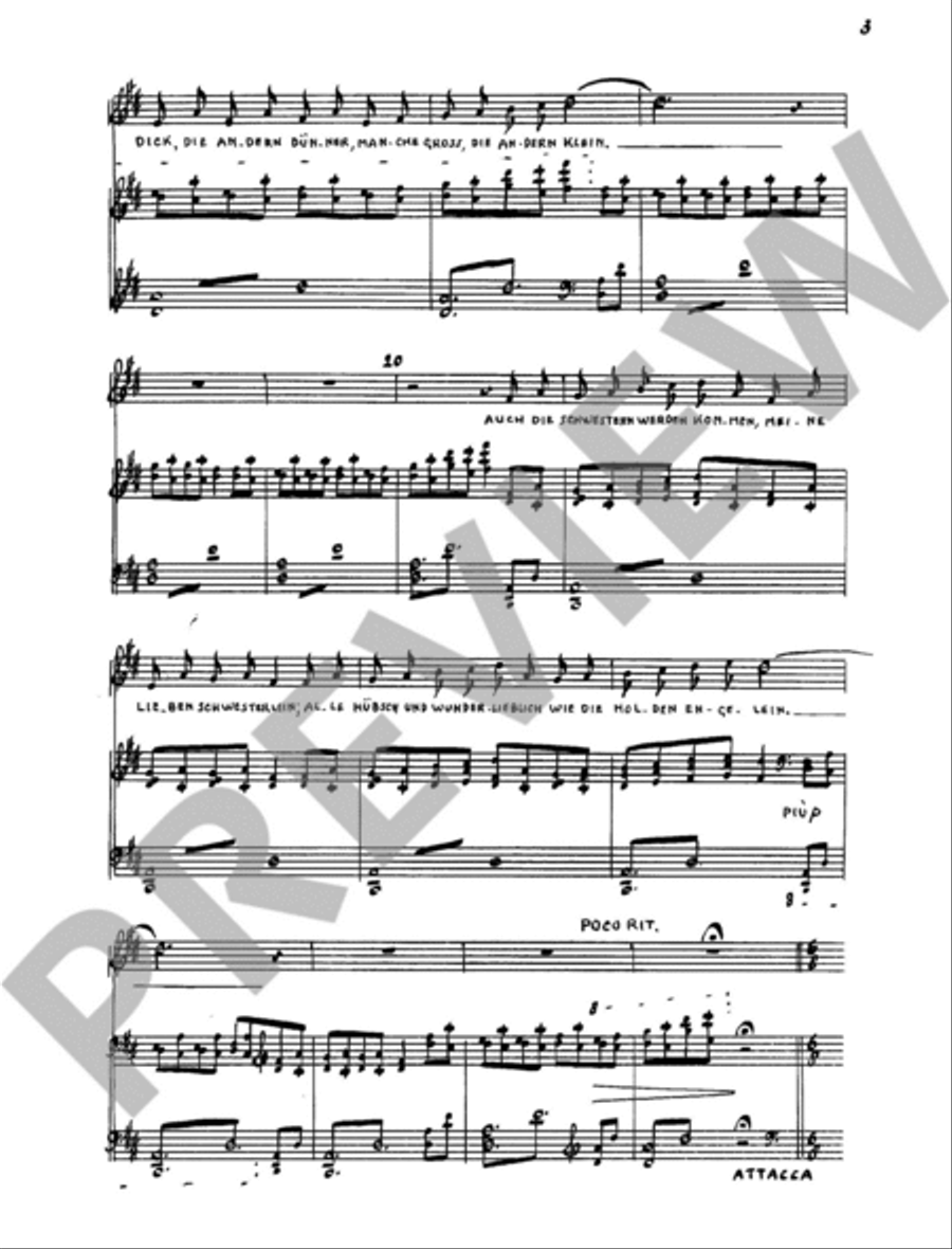 Seven Latvian children's songs op. 65 Voice Solo scores gallery preview page 3