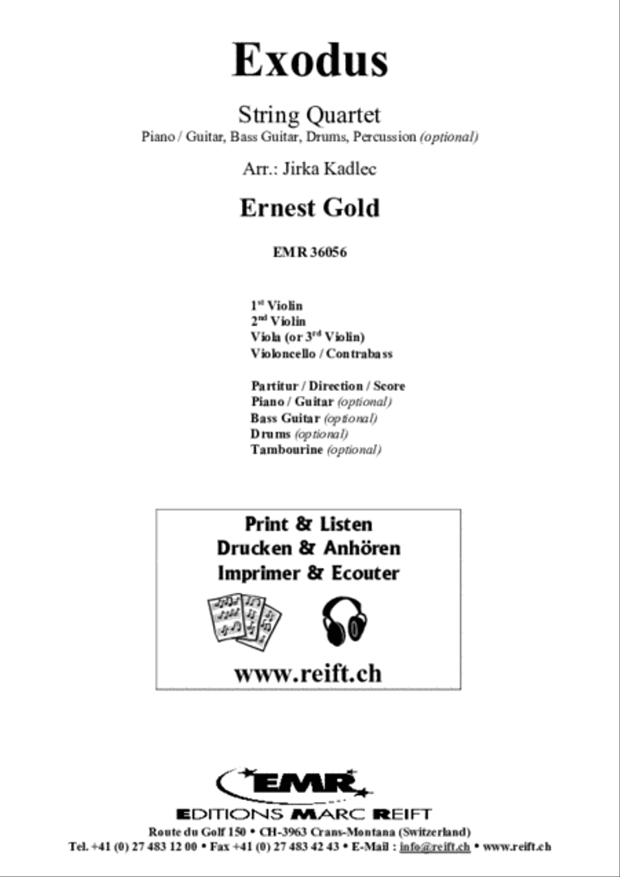 Exodus Cello scores gallery preview page 2