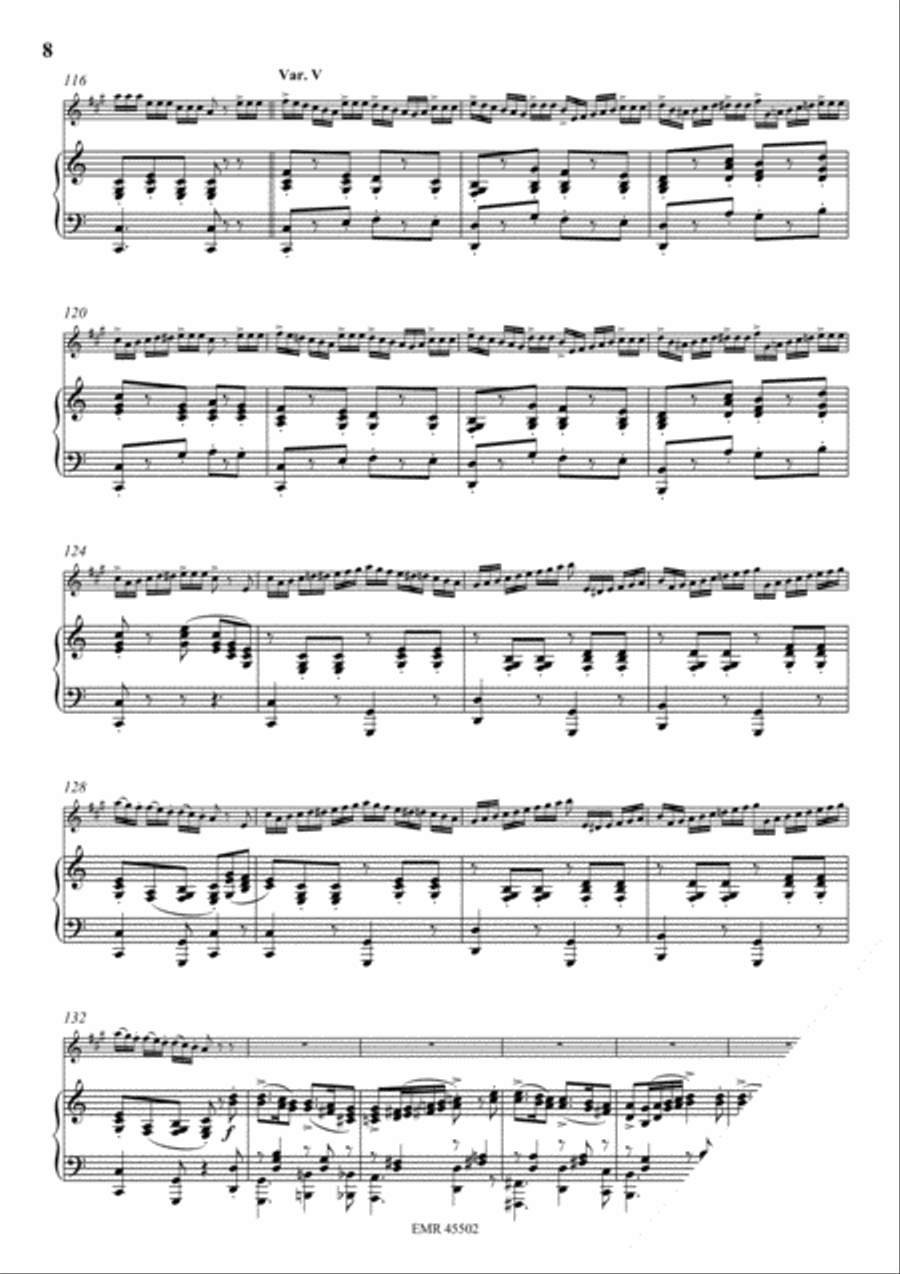 The Carnival Of Venice Baritone Saxophone scores gallery preview page 9