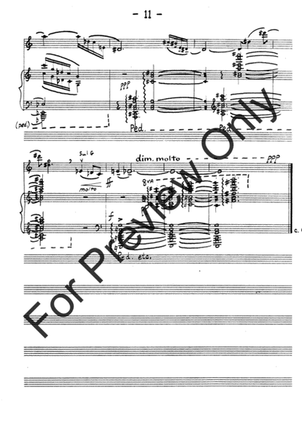 Sonata For Violin and Piano