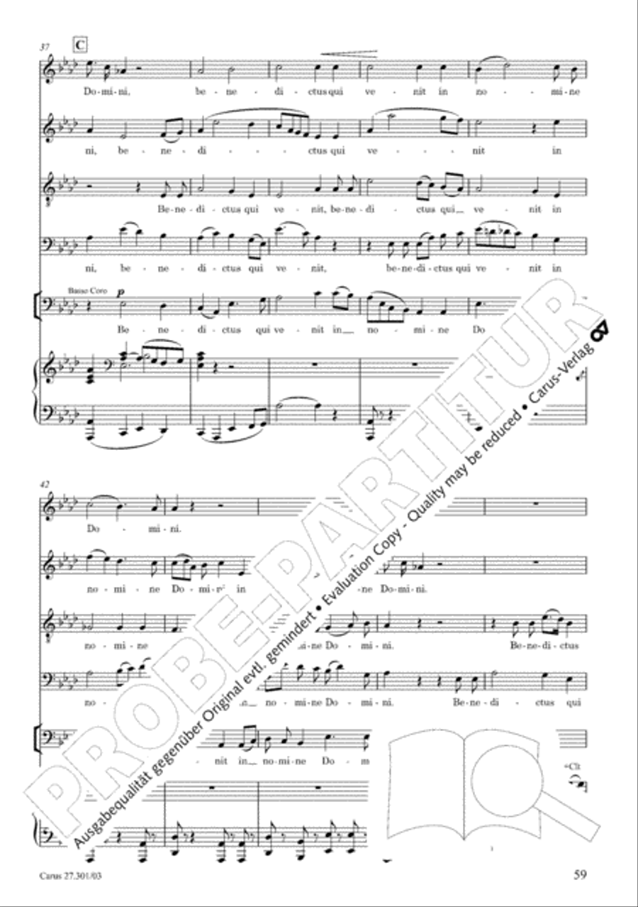 Requiem in F minor Requiem in F minor 4-Part scores gallery preview page 64