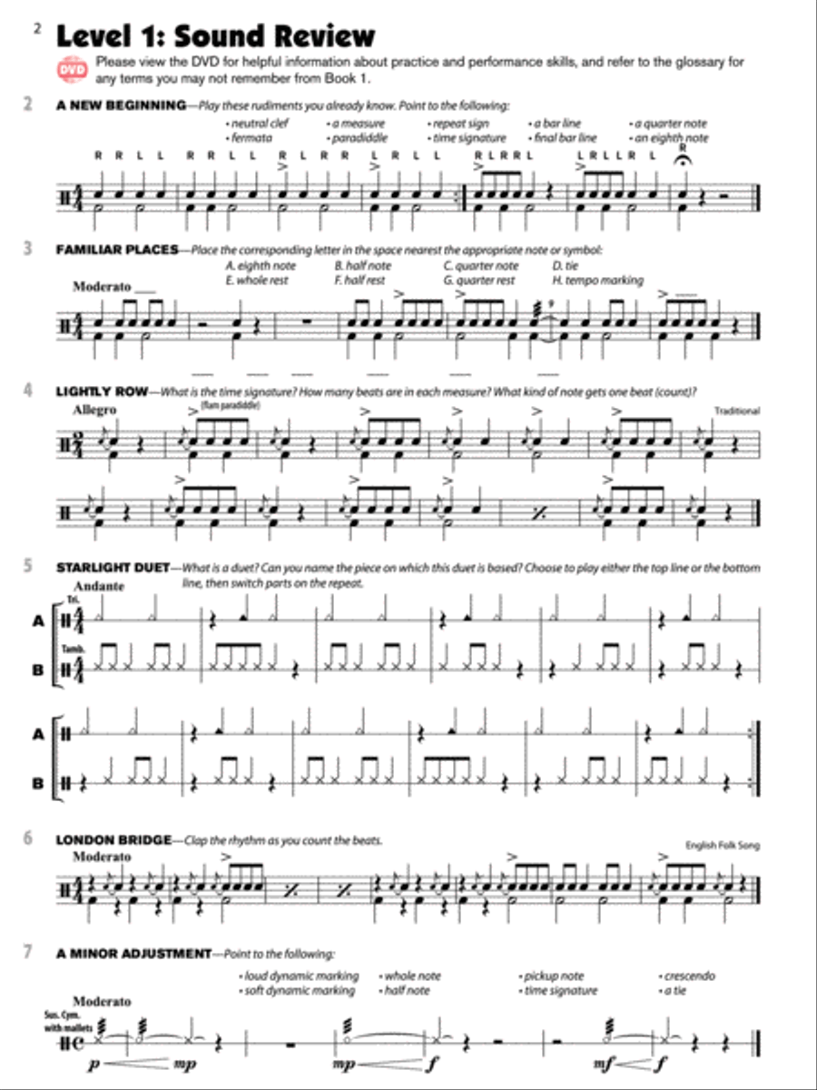 Sound Innovations for Concert Band Concert Band Methods scores gallery preview page 2