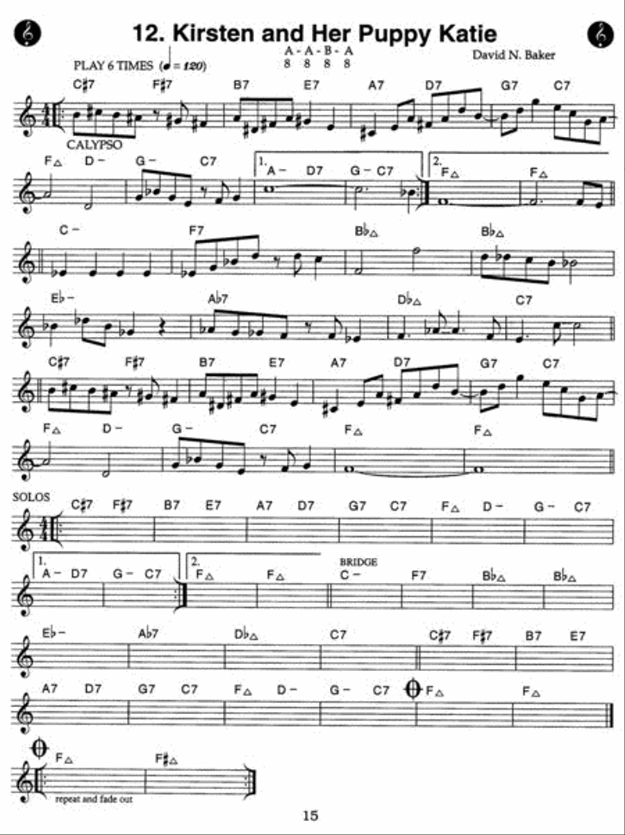 Volume 76 - How To Learn Tunes Voice scores gallery preview page 3