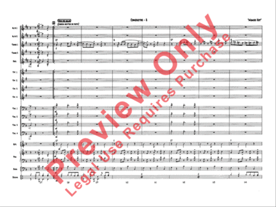 Mambo Hot Jazz Ensemble scores gallery preview page 10