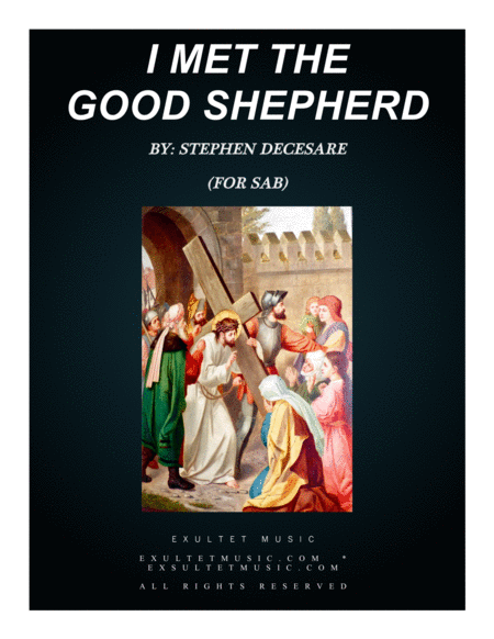 I Met The Good Shepherd (for SAB) image number null