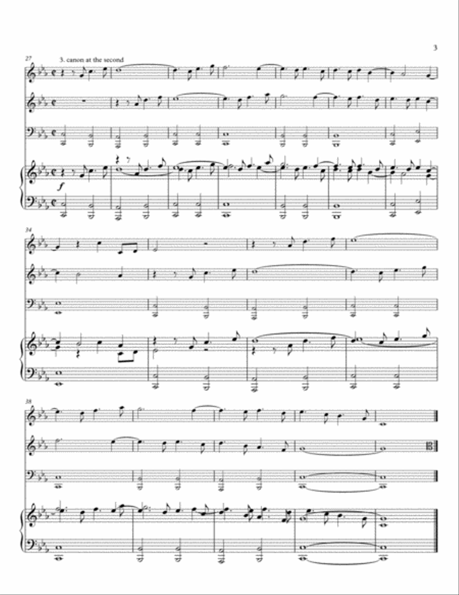 A Musical Offering (of Lamb), Book 2, op. 52 Small Ensemble scores gallery preview page 3