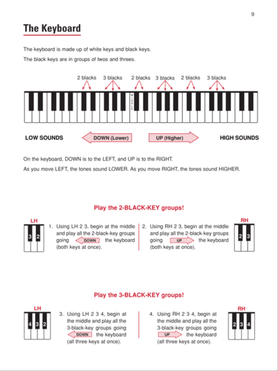 Alfred's Self-Teaching Adult Piano Course Piano Method scores gallery preview page 4