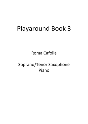 Book cover for Playaround Book 3 for Bb Saxophone