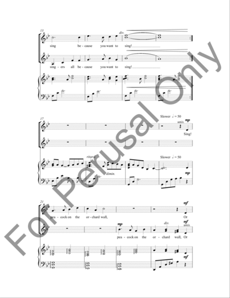 Singers All SSA scores gallery preview page 3