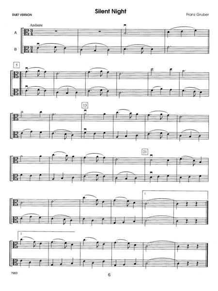Holiday Strings - Viola