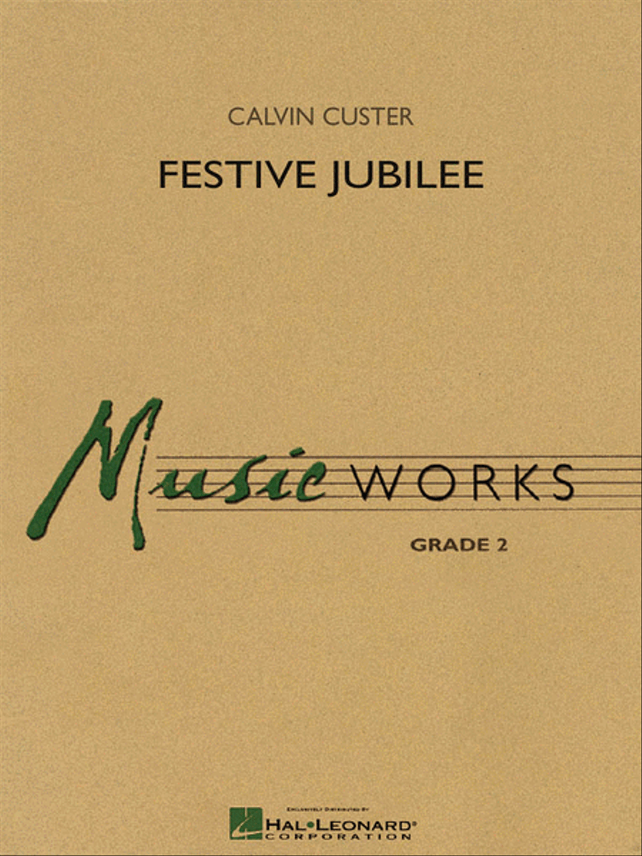 Festive Jubilee Concert Band scores gallery preview page 1