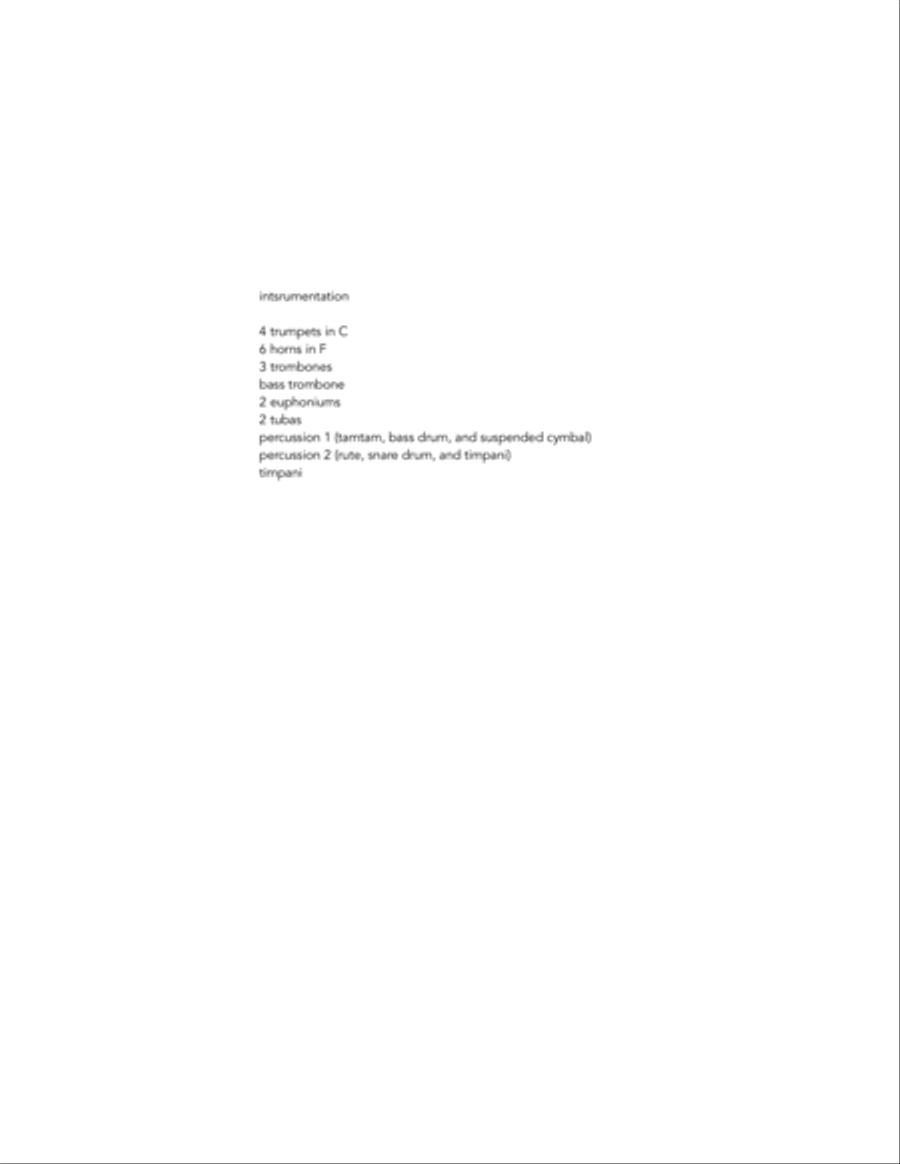 Mars, The Bringer of War - Brass Ensemble Brass Ensemble scores gallery preview page 2