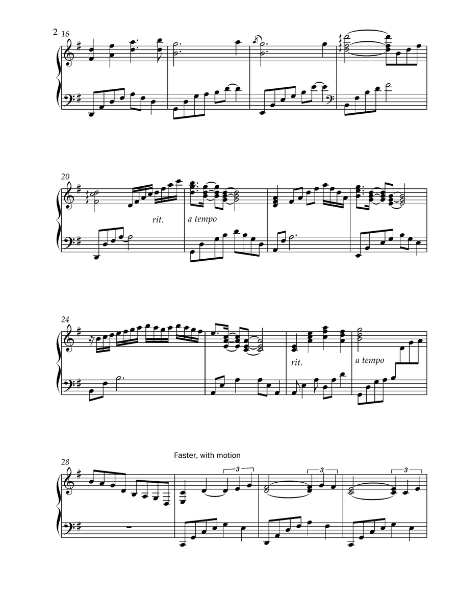 Unchained Melody Unchained Melody Piano Solo scores gallery preview page 4
