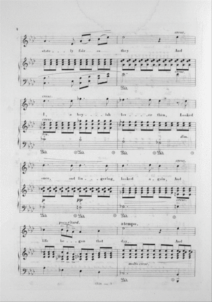 Concert Songs. Among the Lilies Voice scores gallery preview page 3