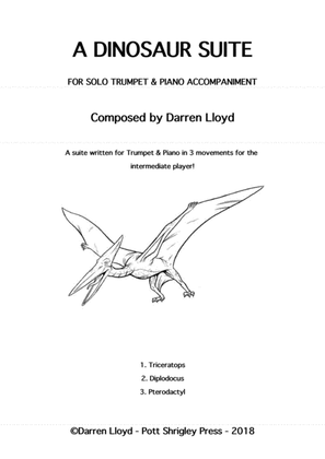 Book cover for Trumpet & Piano - A Dinosaur suite