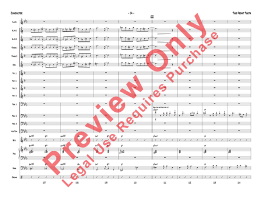 Two Front Teeth Jazz Ensemble scores gallery preview page 37