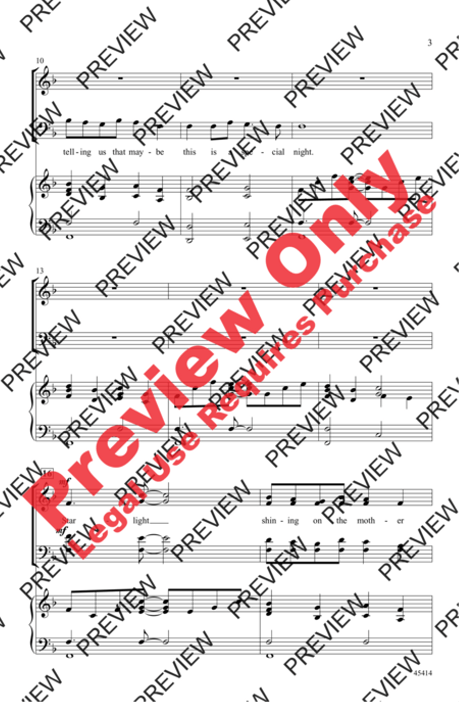 Starlight - SoundTrax CD (CD only) Choir scores gallery preview page 3