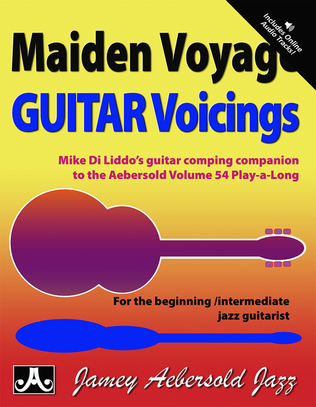 Book cover for Vol. 54 Maiden Voyage Guitar Voicings