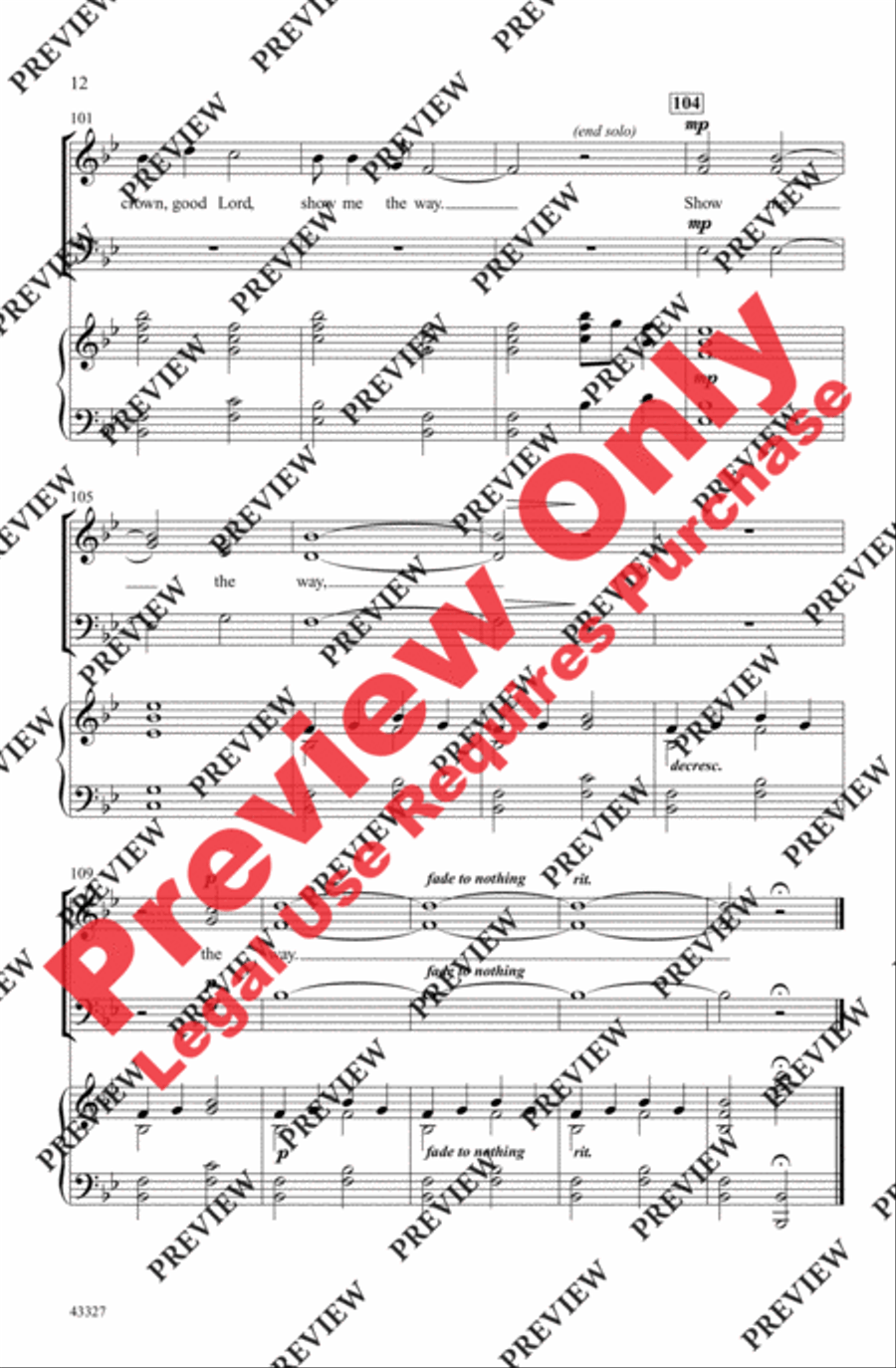 The River 3-Part scores gallery preview page 12