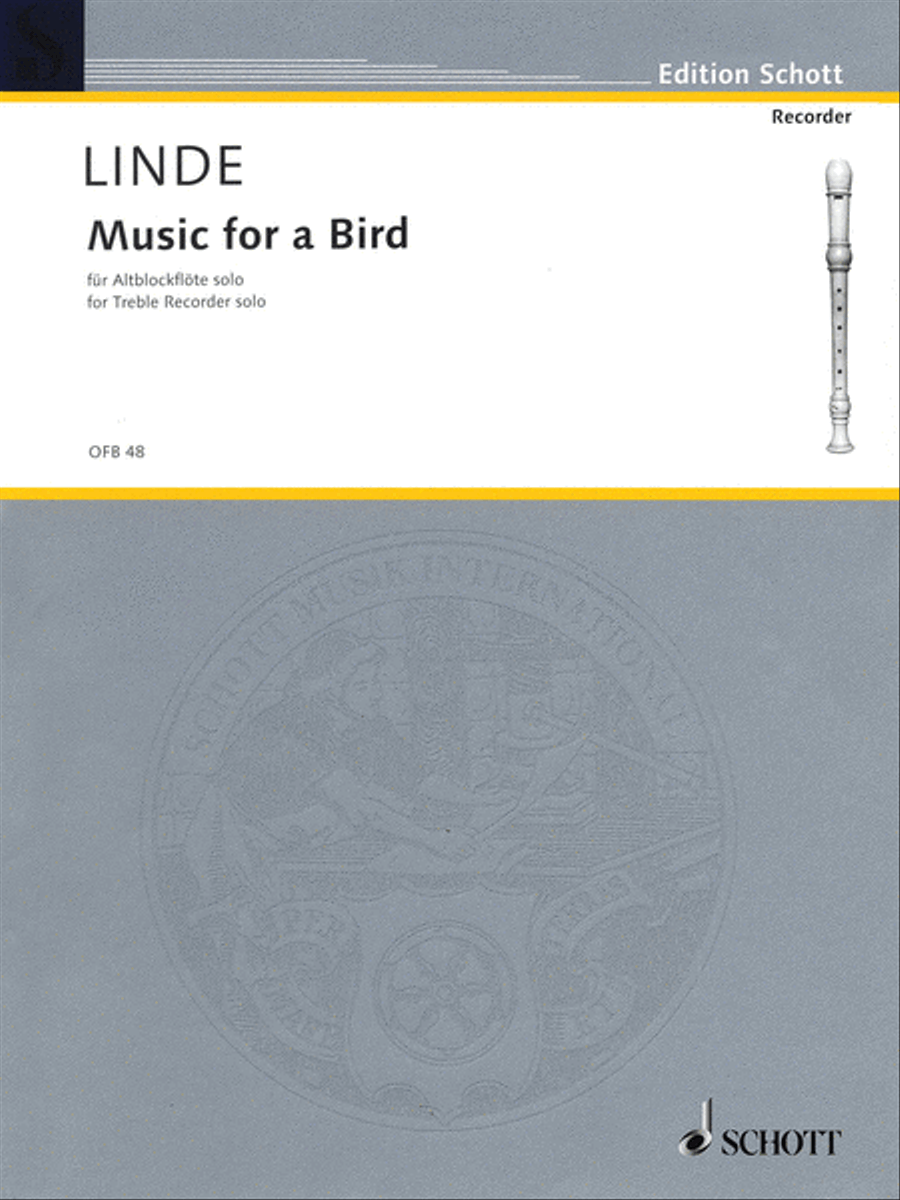 Music for a Bird Alto Recorder scores gallery preview page 1