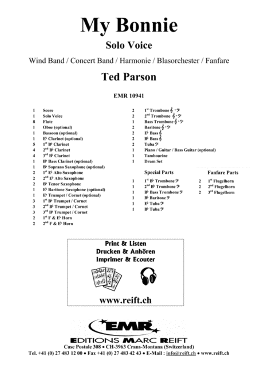 My Bonnie Concert Band scores gallery preview page 2