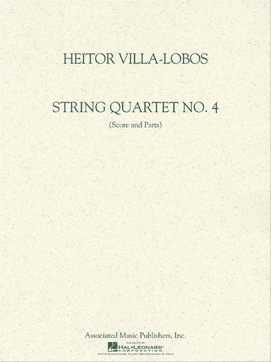 String Quartet No. 4 String Quartet scores gallery preview page 1
