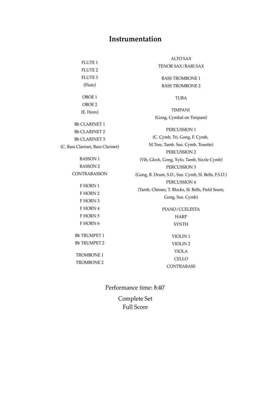 Nightmare Before Christmas (end Titles) Full Orchestra scores gallery preview page 3