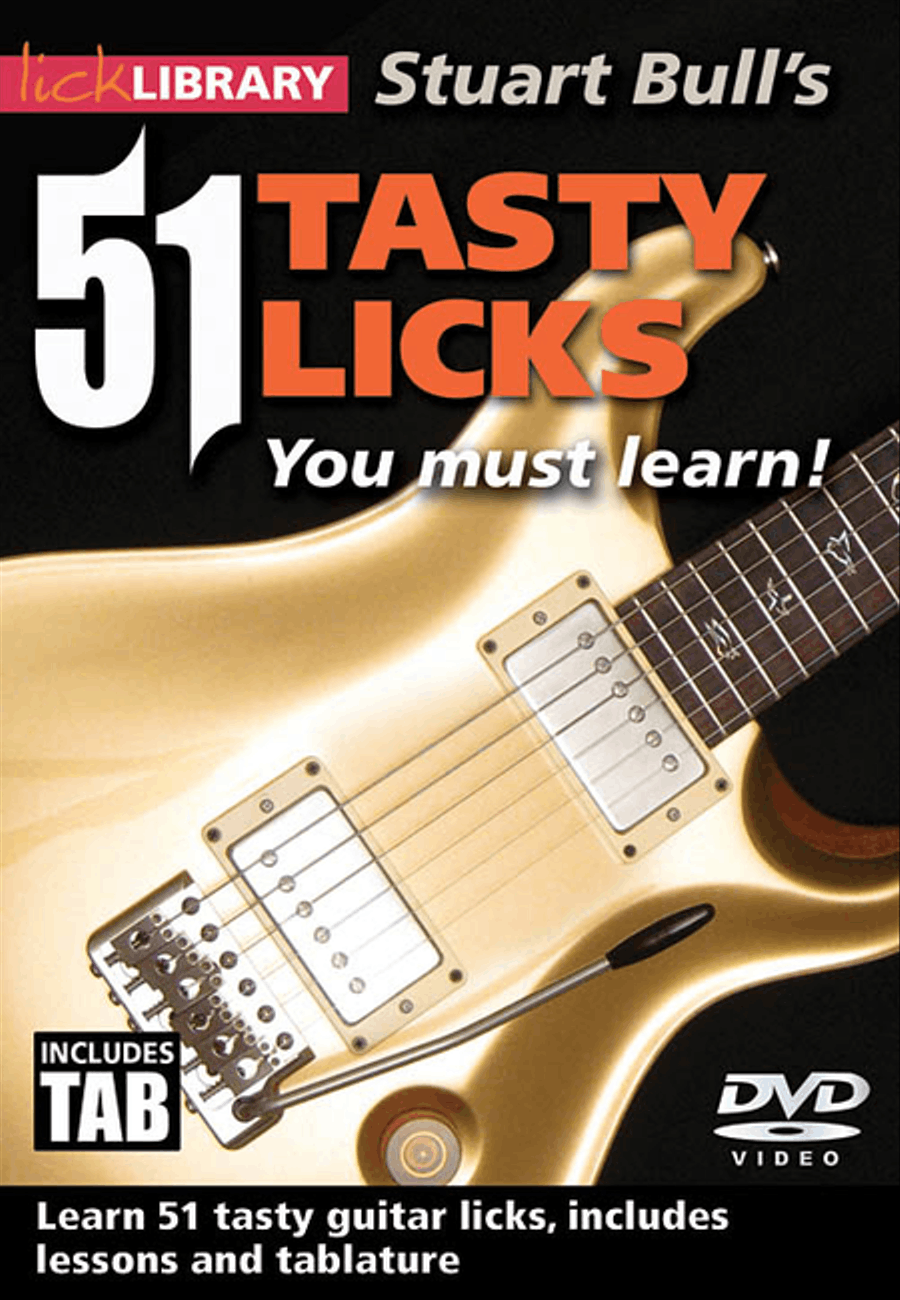 51 Tasty Licks You Must Learn Guitar Tablature scores gallery preview page 1