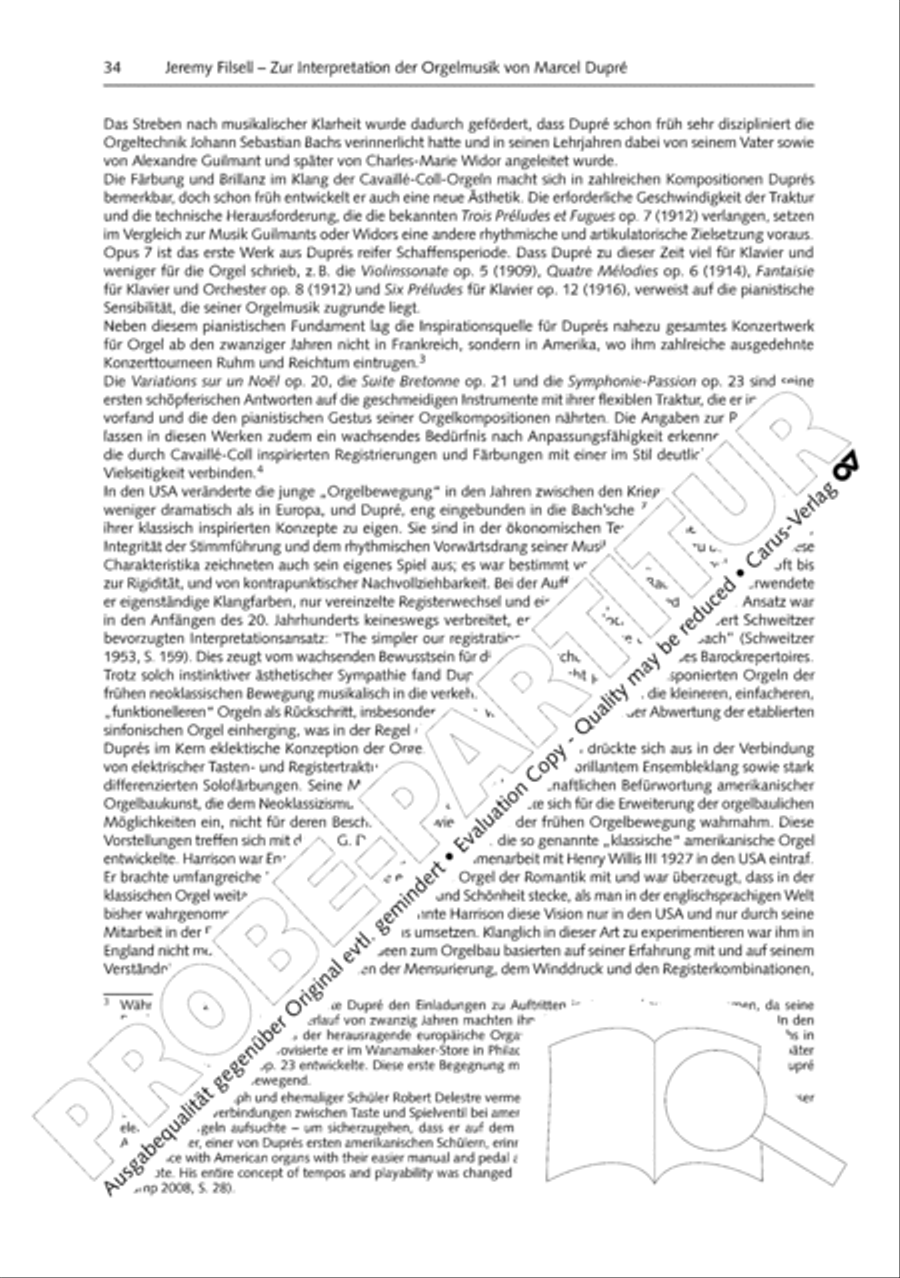 Orgelschule zur historischen Auffuhrungspraxis Organ Solo scores gallery preview page 35