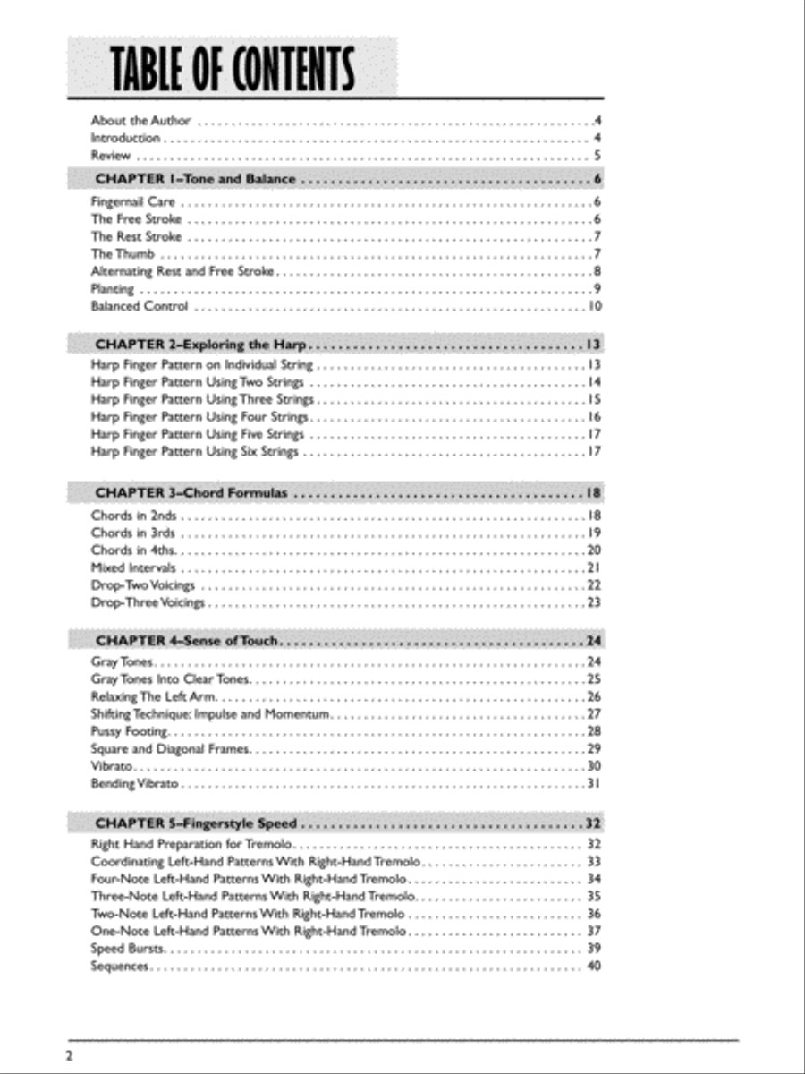 Complete Fingerstyle Guitar Method Acoustic Guitar scores gallery preview page 6