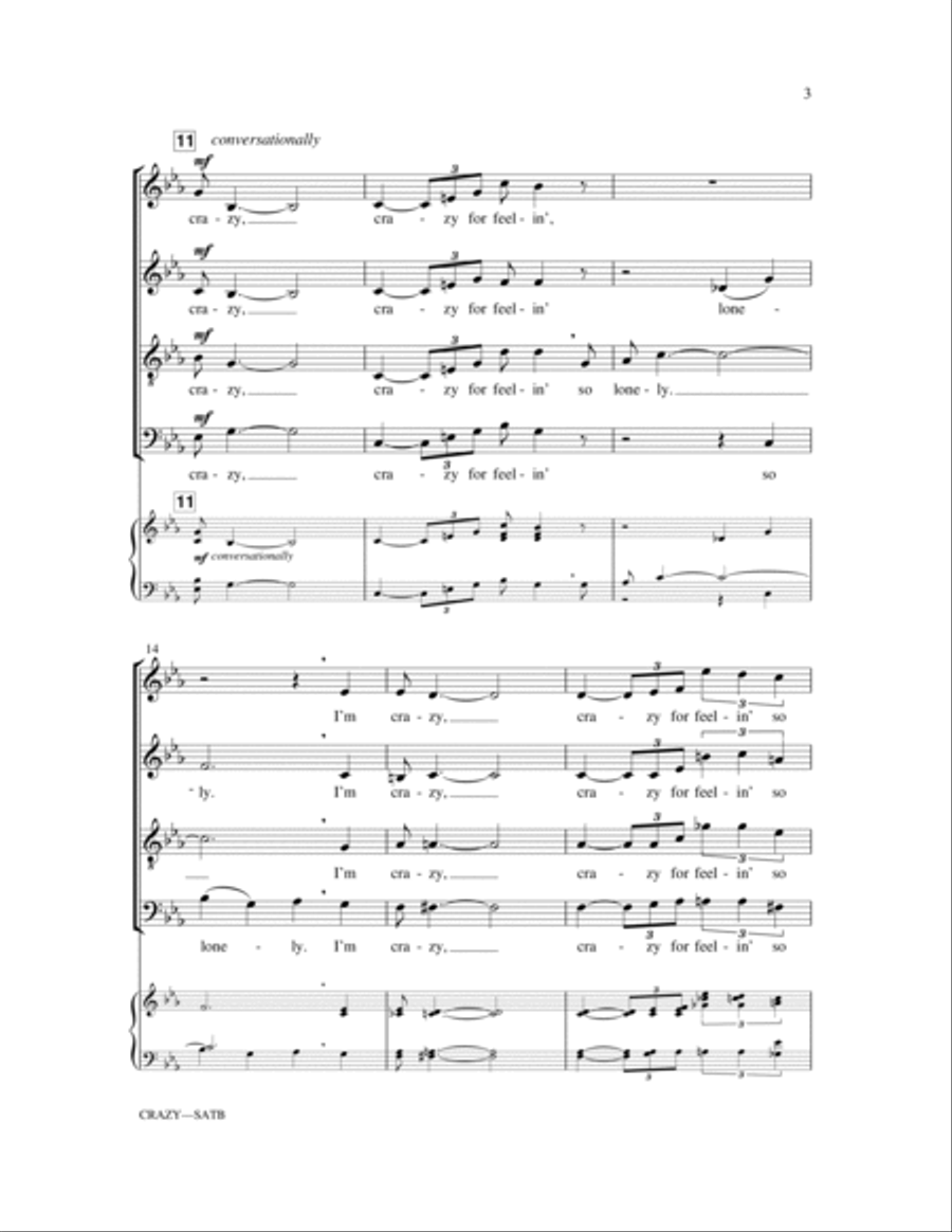 Crazy 4-Part scores gallery preview page 3
